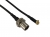 RF Cable Assembly, RA MMCX M RG174 150mm FME M(BH)