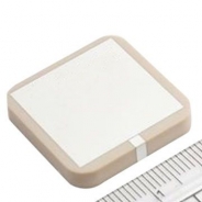 Dielectric Antenna for GPS , 1575.42 MHz, 3 dBi, 25*25*4mm